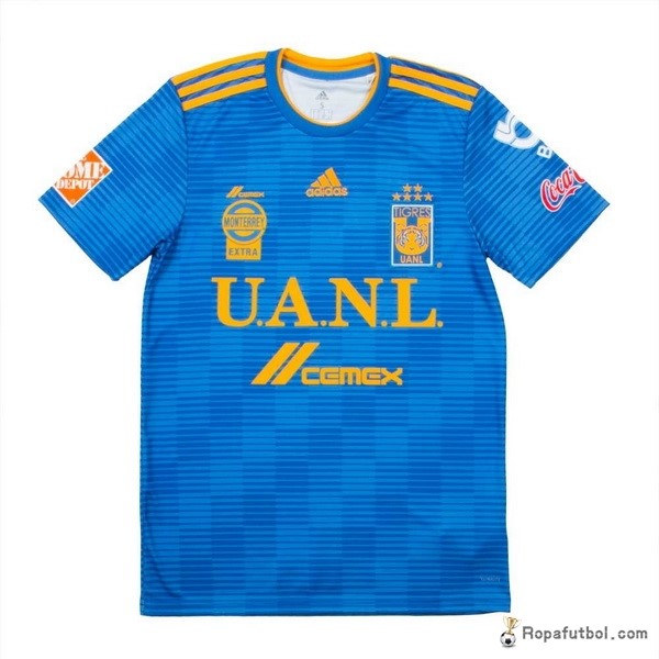 Camiseta Tigres de la UANL Replica Segunda Ropa 2018/19 Azul